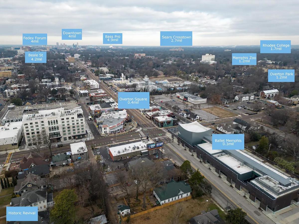 Historic Revival King Bed Midtown Memphis 66 Fast Wifi Free Parking Yes Pets Villa Exterior photo